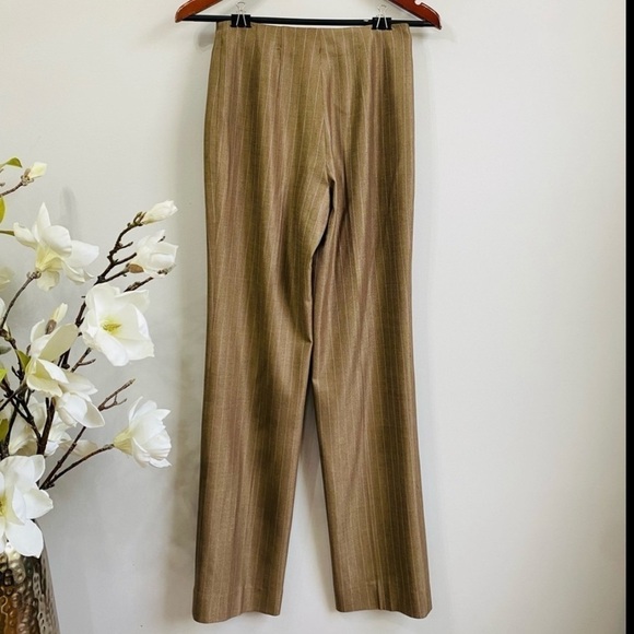 Piazza Sempione NWT Highrise straight legs trousers,Brown ,Size 40 - Picture 4 of 10